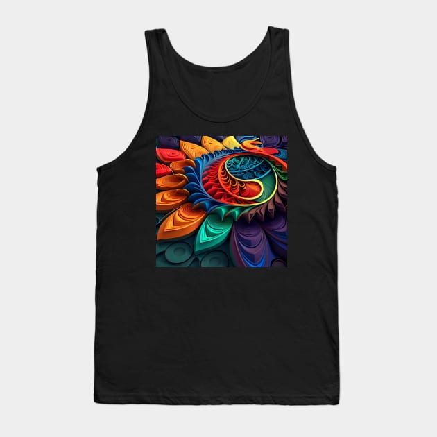 Fine Arts Tank Top by Flowers Art by PhotoCreationXP